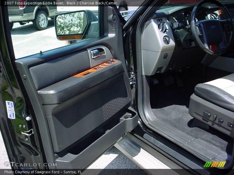 Black / Charcoal Black/Camel 2007 Ford Expedition Eddie Bauer
