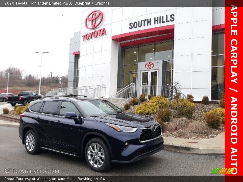 Blueprint / Graphite 2020 Toyota Highlander Limited AWD