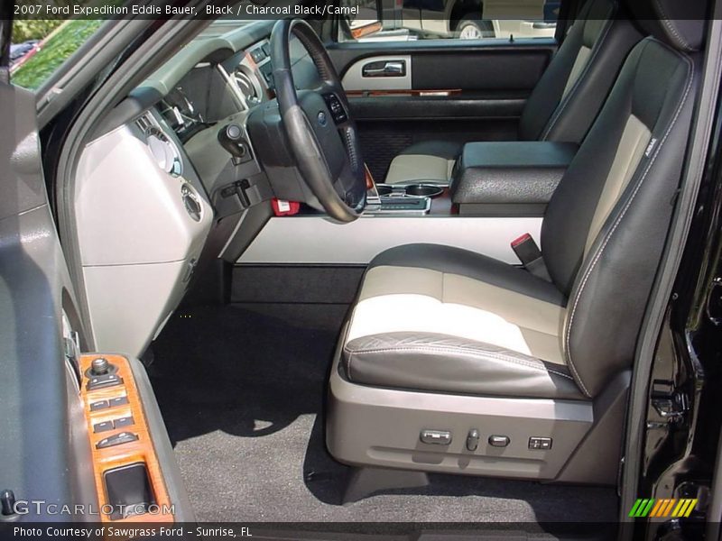 Black / Charcoal Black/Camel 2007 Ford Expedition Eddie Bauer