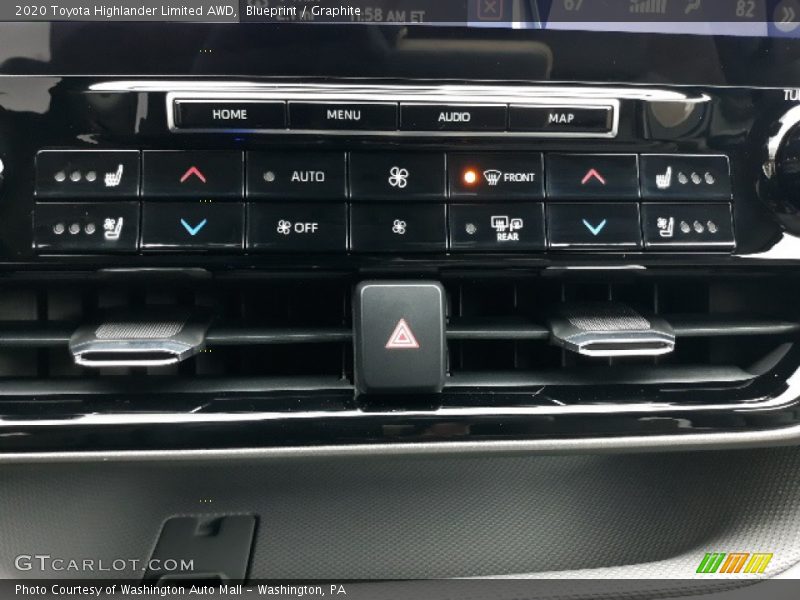 Controls of 2020 Highlander Limited AWD