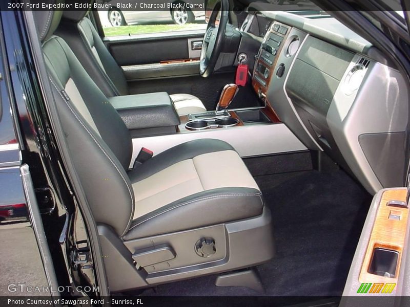 Black / Charcoal Black/Camel 2007 Ford Expedition Eddie Bauer