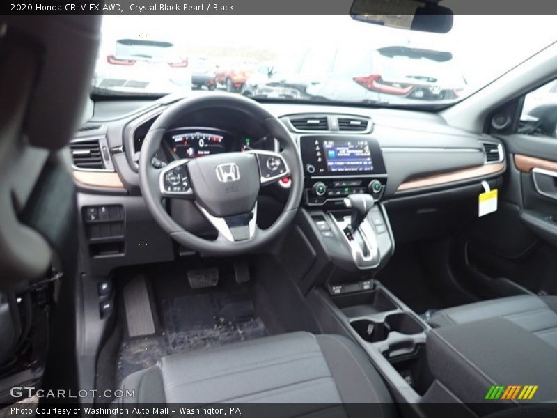 Crystal Black Pearl / Black 2020 Honda CR-V EX AWD