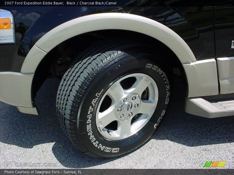 Black / Charcoal Black/Camel 2007 Ford Expedition Eddie Bauer