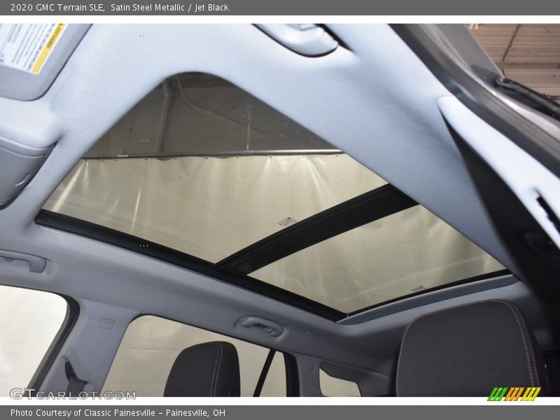 Satin Steel Metallic / Jet Black 2020 GMC Terrain SLE