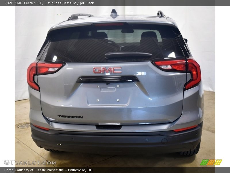 Satin Steel Metallic / Jet Black 2020 GMC Terrain SLE