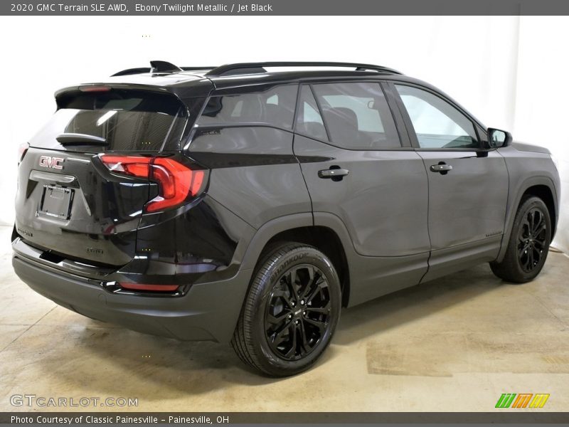 Ebony Twilight Metallic / Jet Black 2020 GMC Terrain SLE AWD