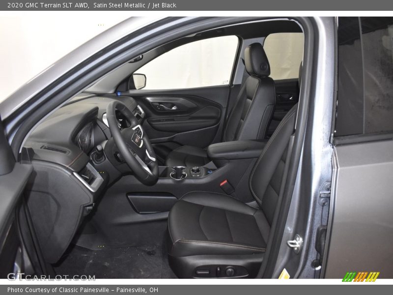 Satin Steel Metallic / Jet Black 2020 GMC Terrain SLT AWD