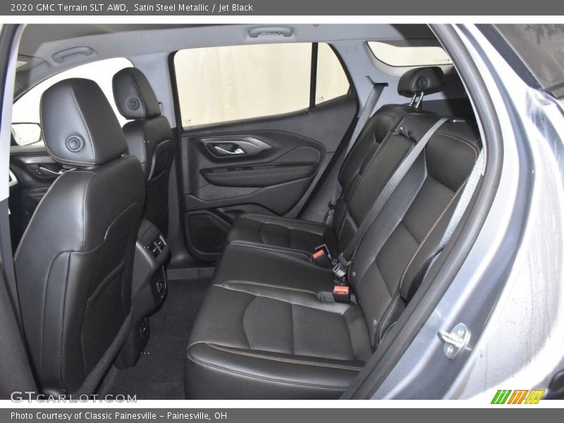 Satin Steel Metallic / Jet Black 2020 GMC Terrain SLT AWD