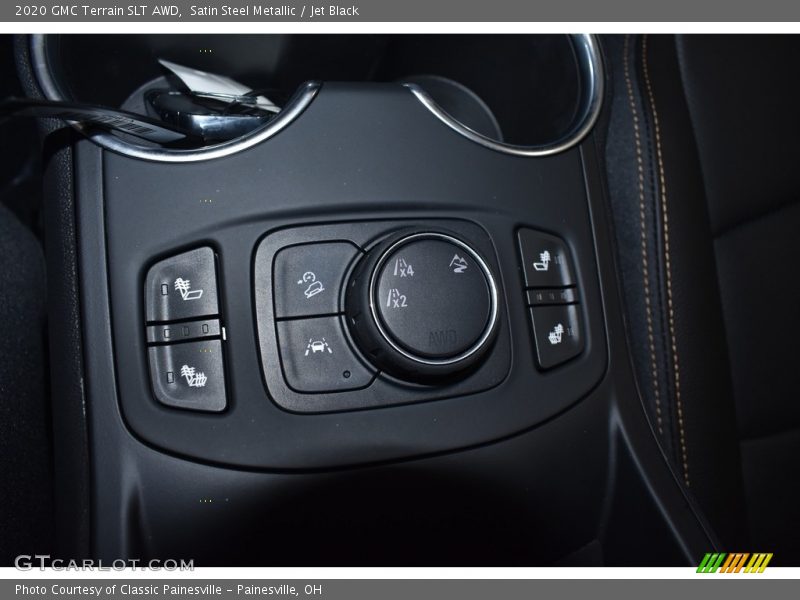 Satin Steel Metallic / Jet Black 2020 GMC Terrain SLT AWD