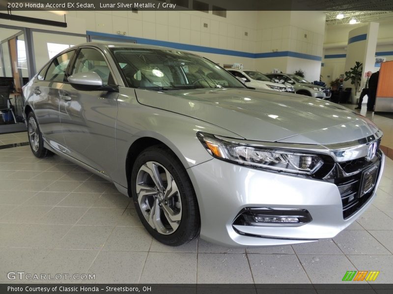 Lunar Silver Metallic / Gray 2020 Honda Accord EX Sedan