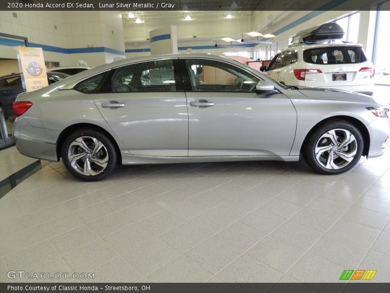 Lunar Silver Metallic / Gray 2020 Honda Accord EX Sedan
