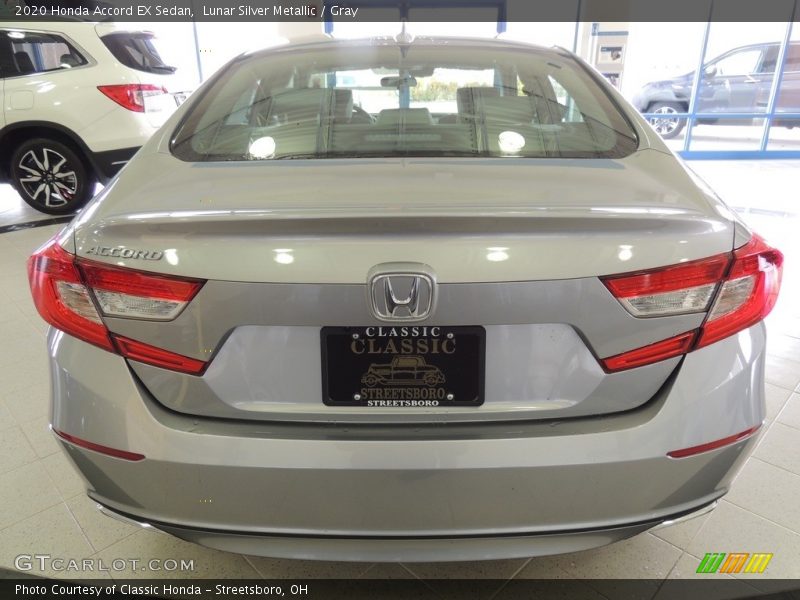 Lunar Silver Metallic / Gray 2020 Honda Accord EX Sedan
