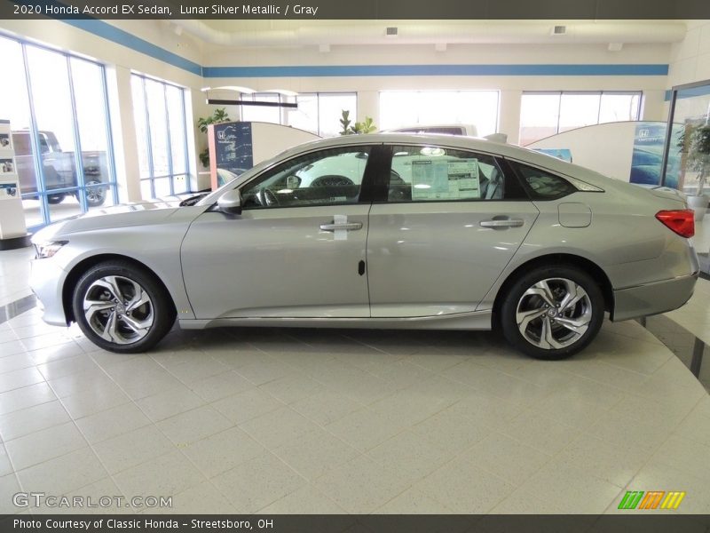 Lunar Silver Metallic / Gray 2020 Honda Accord EX Sedan