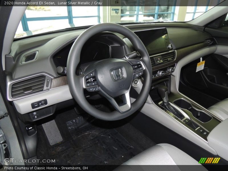Lunar Silver Metallic / Gray 2020 Honda Accord EX Sedan