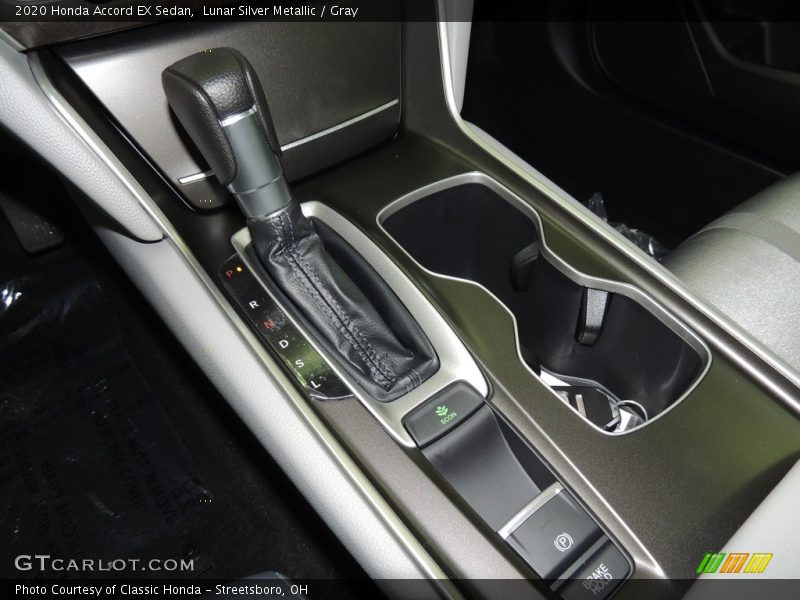 Lunar Silver Metallic / Gray 2020 Honda Accord EX Sedan