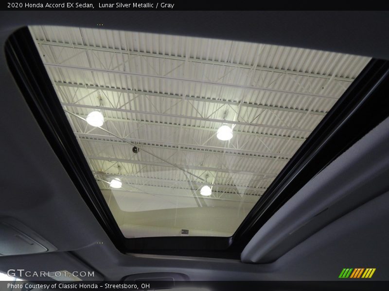 Lunar Silver Metallic / Gray 2020 Honda Accord EX Sedan