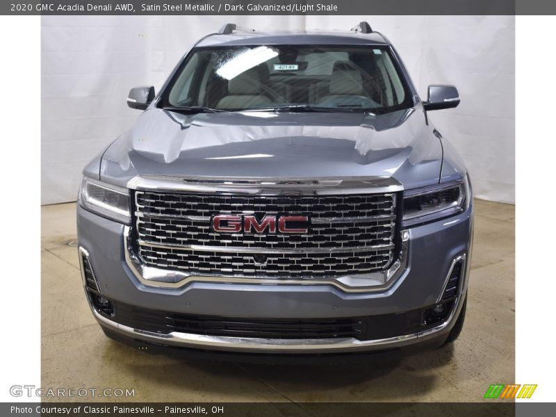 Satin Steel Metallic / Dark Galvanized/Light Shale 2020 GMC Acadia Denali AWD