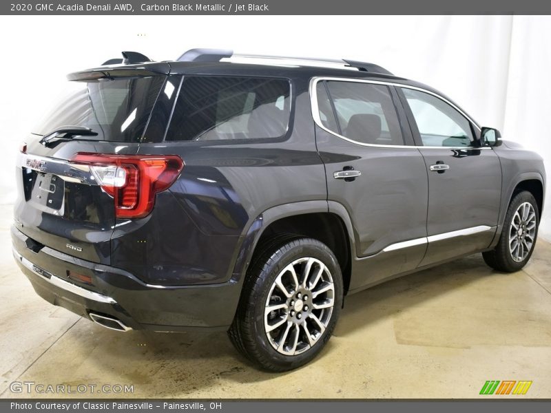 Carbon Black Metallic / Jet Black 2020 GMC Acadia Denali AWD