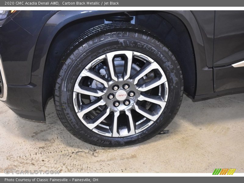 Carbon Black Metallic / Jet Black 2020 GMC Acadia Denali AWD