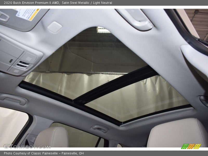 Satin Steel Metallic / Light Neutral 2020 Buick Envision Premium II AWD