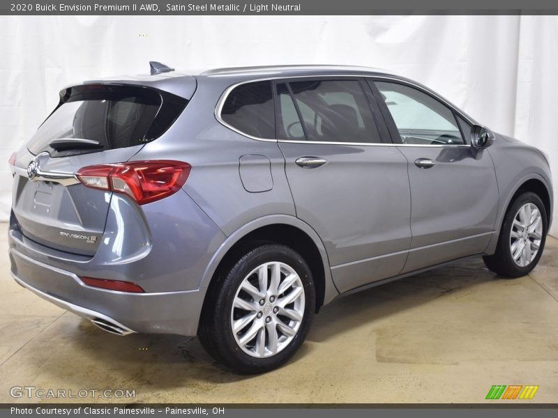 Satin Steel Metallic / Light Neutral 2020 Buick Envision Premium II AWD