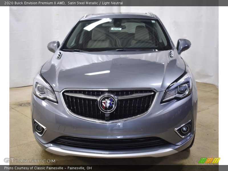 Satin Steel Metallic / Light Neutral 2020 Buick Envision Premium II AWD