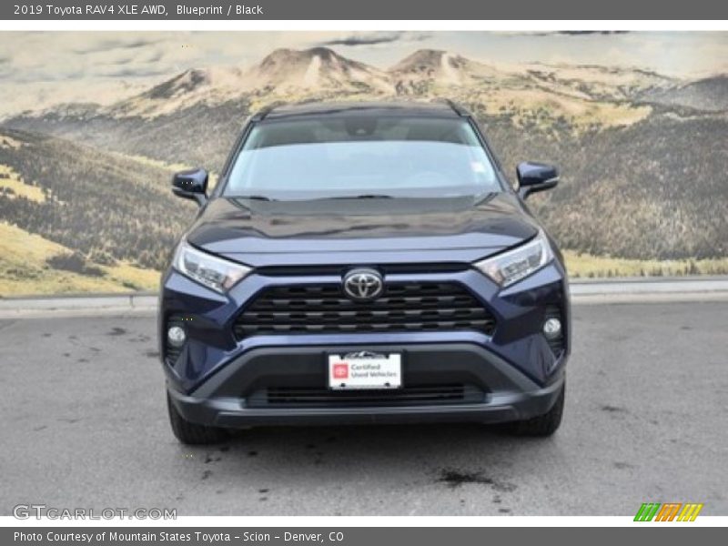 Blueprint / Black 2019 Toyota RAV4 XLE AWD