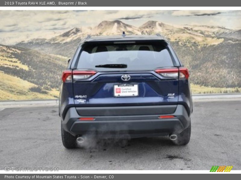 Blueprint / Black 2019 Toyota RAV4 XLE AWD