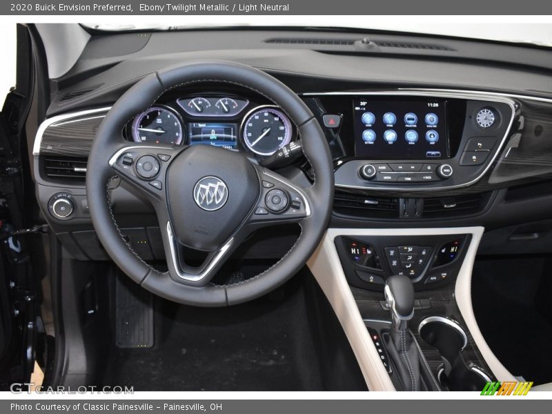 Ebony Twilight Metallic / Light Neutral 2020 Buick Envision Preferred