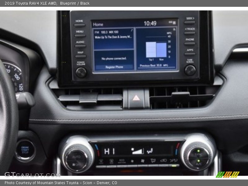 Blueprint / Black 2019 Toyota RAV4 XLE AWD