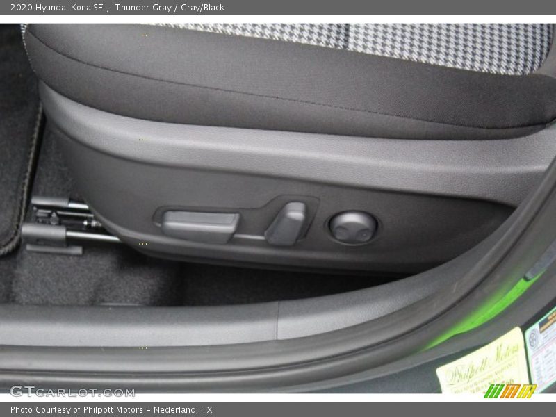 Thunder Gray / Gray/Black 2020 Hyundai Kona SEL