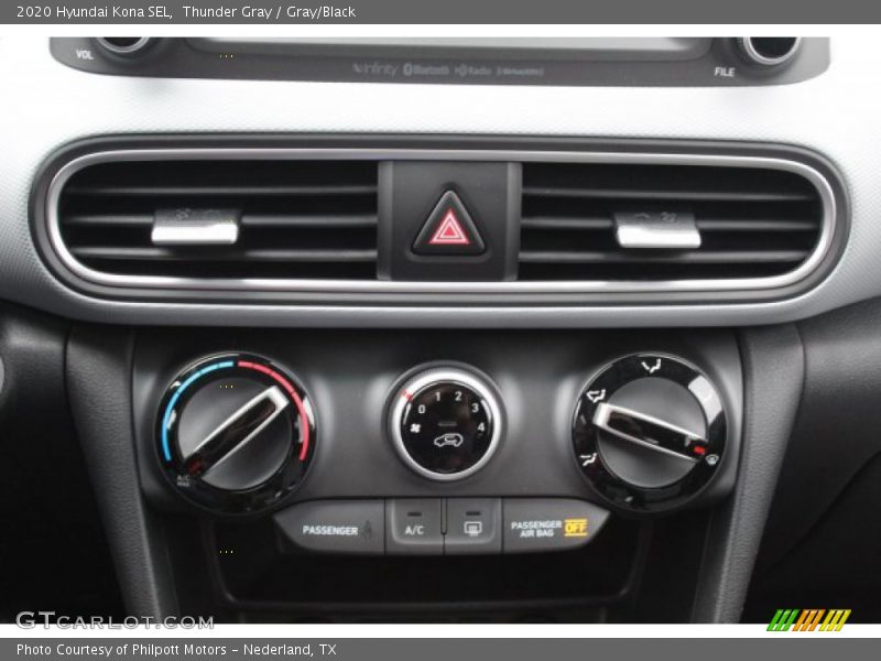 Thunder Gray / Gray/Black 2020 Hyundai Kona SEL