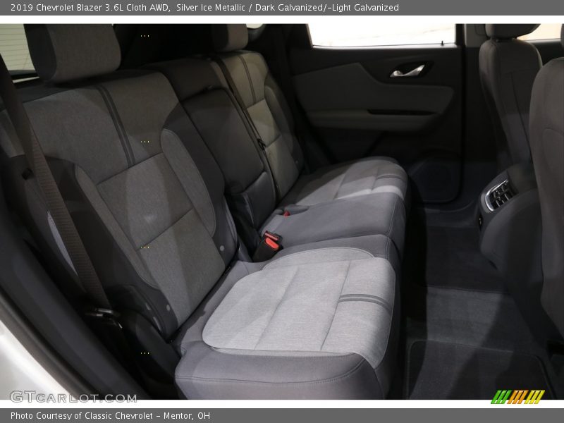 Silver Ice Metallic / Dark Galvanized/­Light Galvanized 2019 Chevrolet Blazer 3.6L Cloth AWD