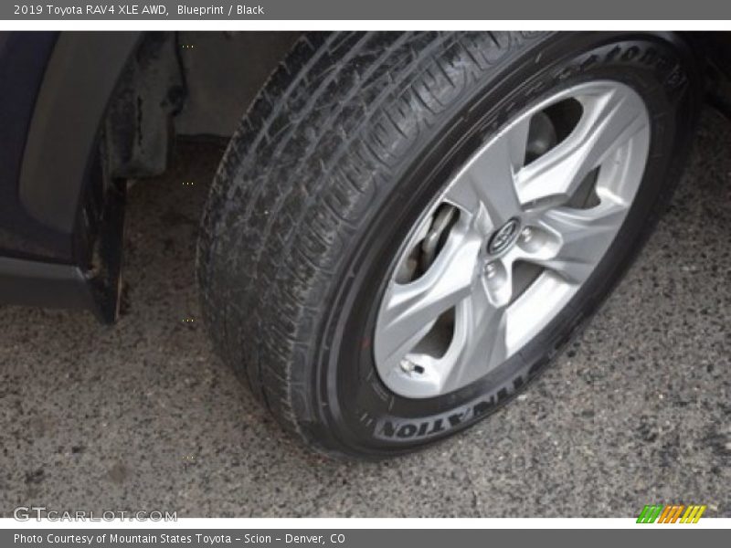 Blueprint / Black 2019 Toyota RAV4 XLE AWD