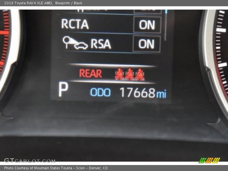 Blueprint / Black 2019 Toyota RAV4 XLE AWD