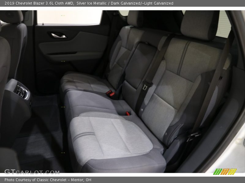 Silver Ice Metallic / Dark Galvanized/­Light Galvanized 2019 Chevrolet Blazer 3.6L Cloth AWD