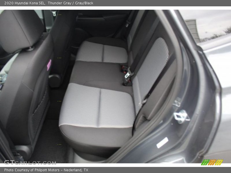 Thunder Gray / Gray/Black 2020 Hyundai Kona SEL