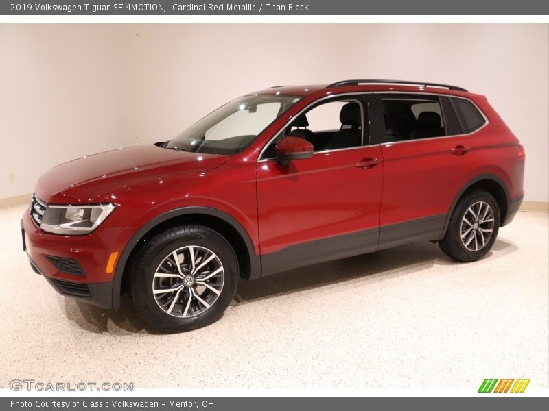  2019 Tiguan SE 4MOTION Cardinal Red Metallic