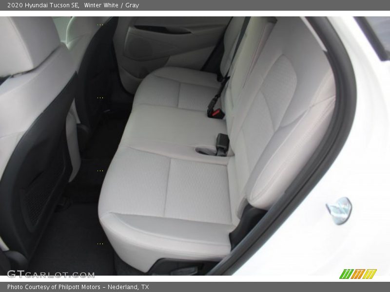 Winter White / Gray 2020 Hyundai Tucson SE