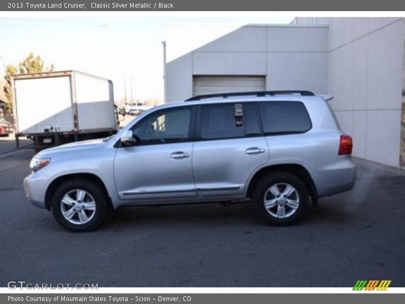 Classic Silver Metallic / Black 2013 Toyota Land Cruiser