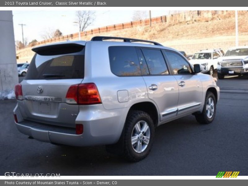 Classic Silver Metallic / Black 2013 Toyota Land Cruiser