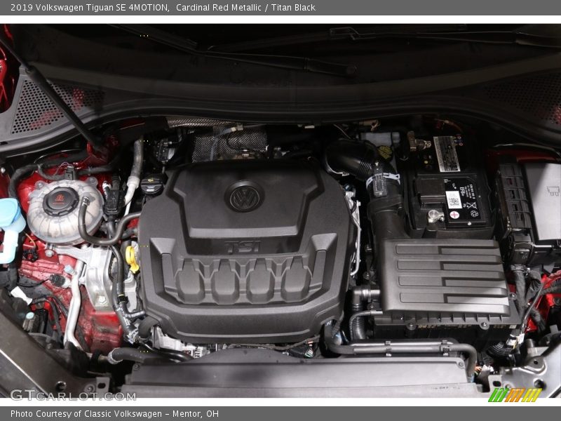  2019 Tiguan SE 4MOTION Engine - 2.0 Liter TSI Turbcharged DOHC 16-Valve VVT 4 Cylinder