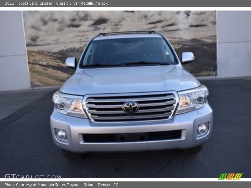 Classic Silver Metallic / Black 2013 Toyota Land Cruiser