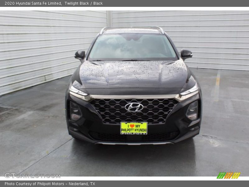 Twilight Black / Black 2020 Hyundai Santa Fe Limited