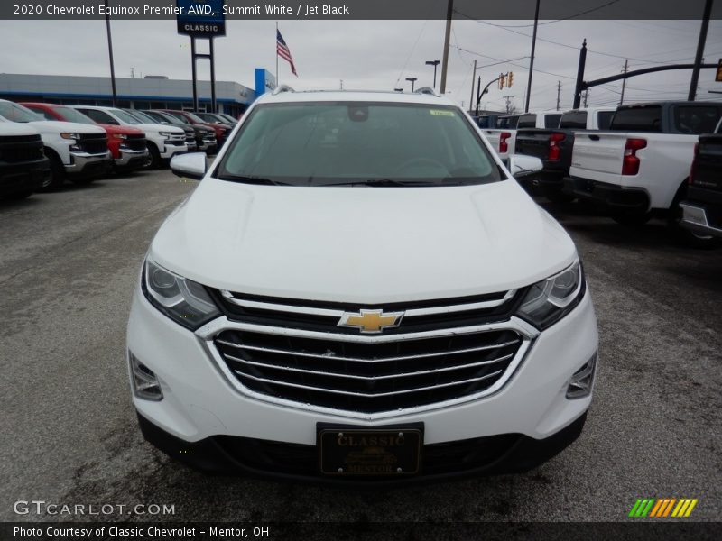 Summit White / Jet Black 2020 Chevrolet Equinox Premier AWD