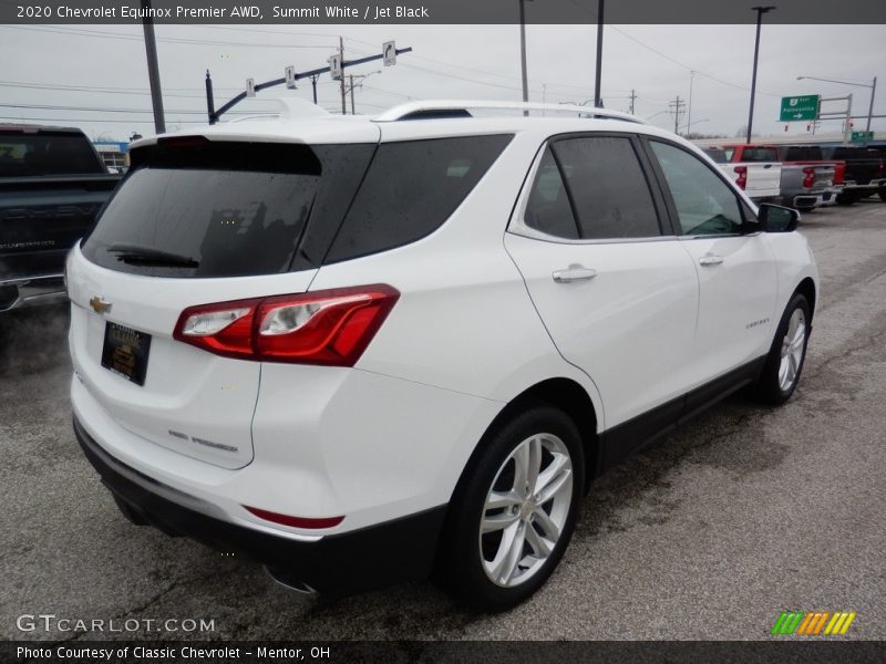 Summit White / Jet Black 2020 Chevrolet Equinox Premier AWD