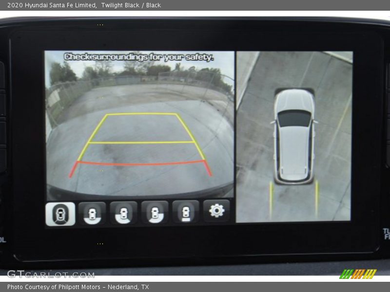Twilight Black / Black 2020 Hyundai Santa Fe Limited
