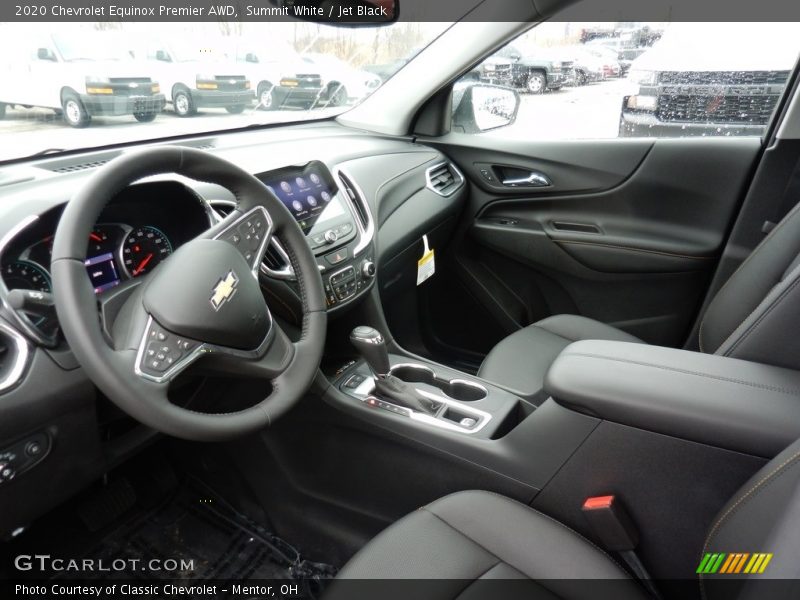 Summit White / Jet Black 2020 Chevrolet Equinox Premier AWD