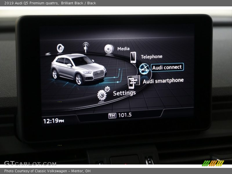 Controls of 2019 Q5 Premium quattro