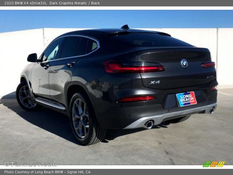 Dark Graphite Metallic / Black 2020 BMW X4 xDrive30i
